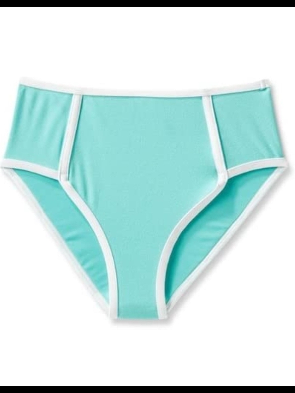 Kona Sol Turquoise High-Waist Bikini Bottom – NWT